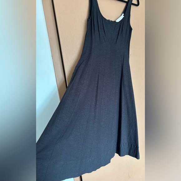 ASTR the Label Black Linen Dress - Picture 6 of 9